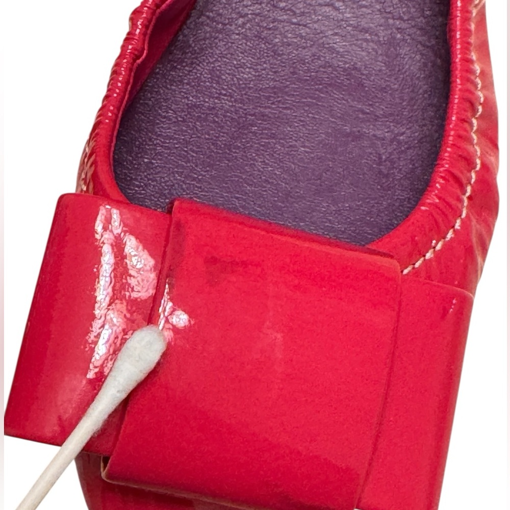 Miu Miu Patent Leather Size 38 Pink Ballet Flats - Picture 9 of 10